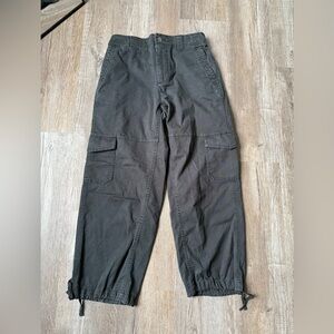 Old Navy Cargo Pants Black Size S Adjustable